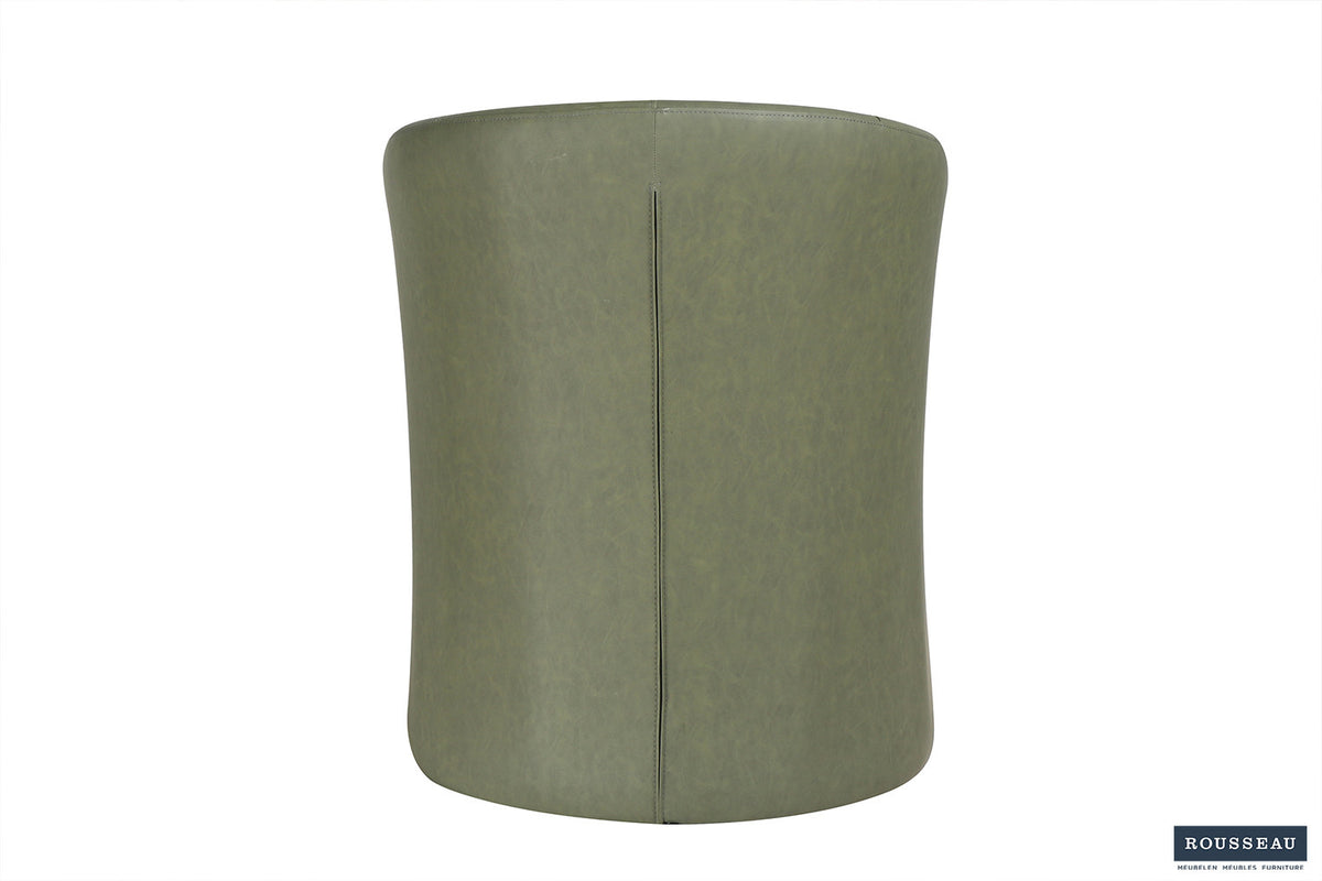 Rousseau - Kuipzeteltje Charlie Vintage PU Groen - 81x64x62 cm