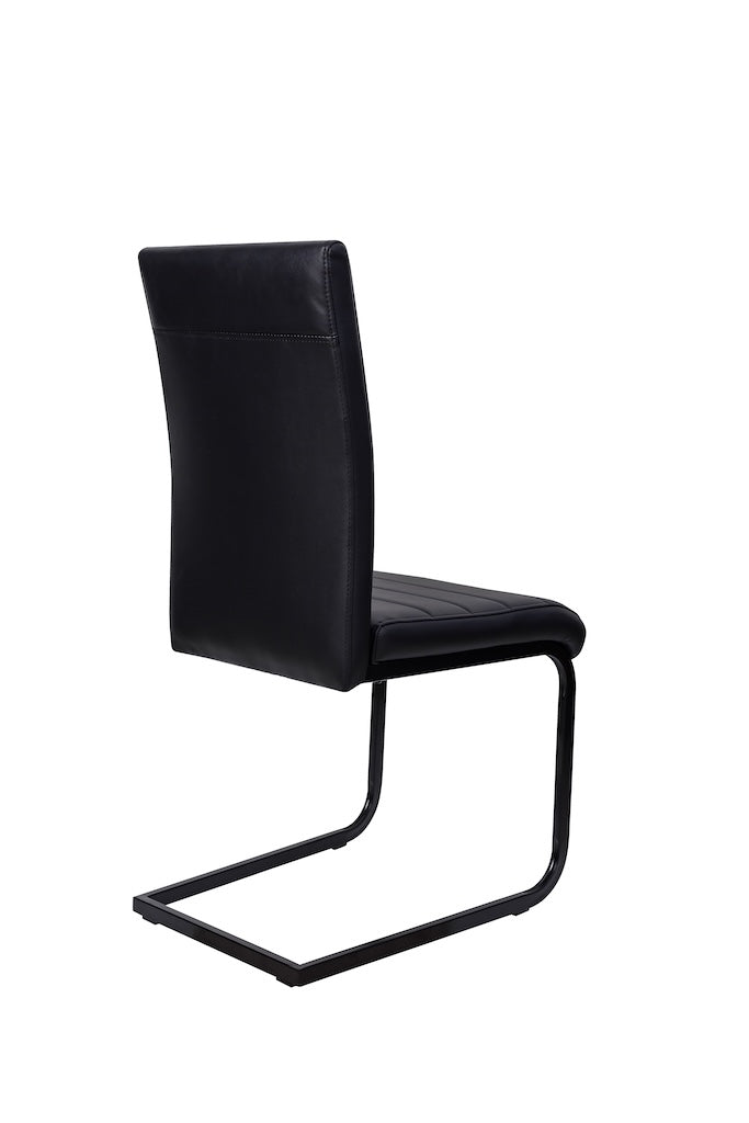 TYC - Chaise de salle à manger - S210 Black - 41x95x57cm