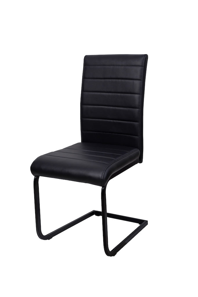 TYC - Chaise de salle à manger - S210 Black - 41x95x57cm