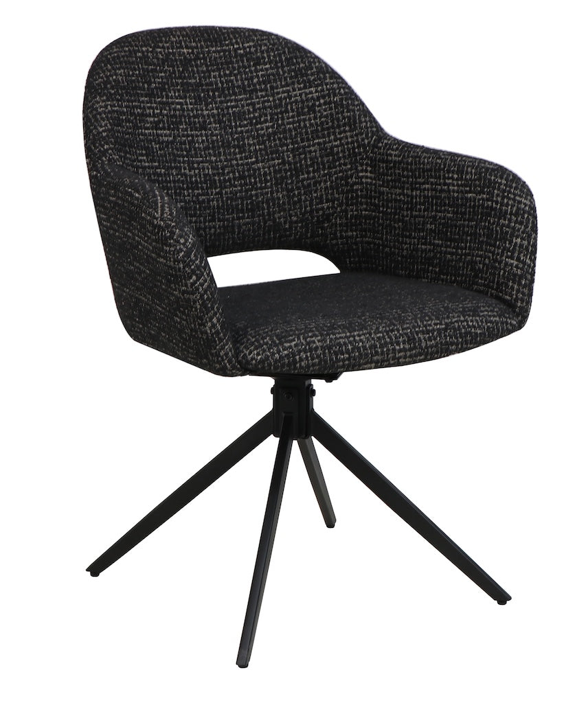 TYC - Eetkamerstoel - S300 zwart - 60x85x62cm