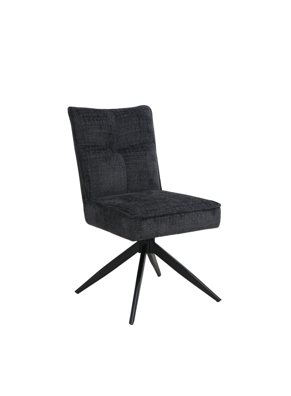 TYC - Eetkamerstoelen S321 - Antraciet - 88x48x63 cm