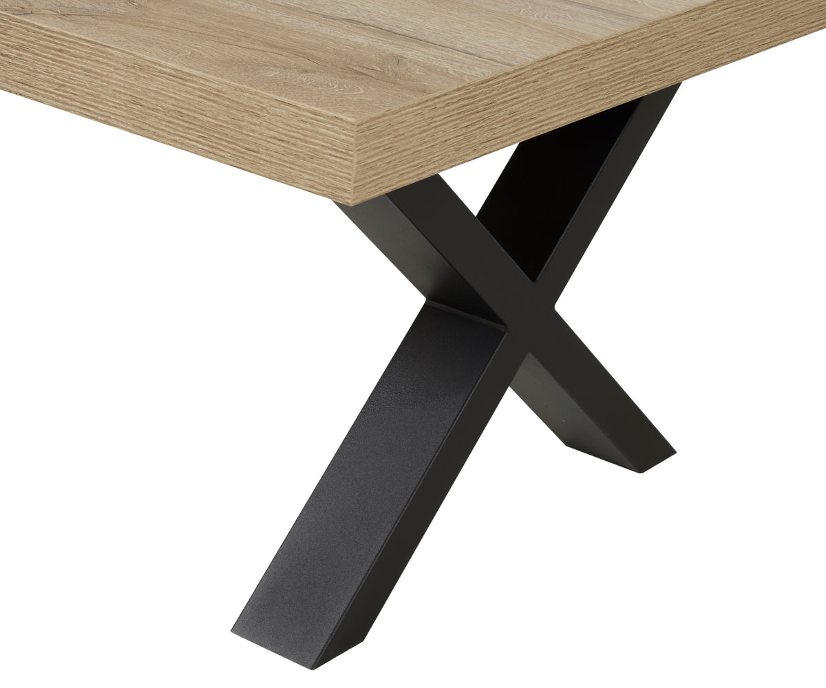 GBO - Table de salle à manger Rico TF2400 - chêne arizona - 170x100cm