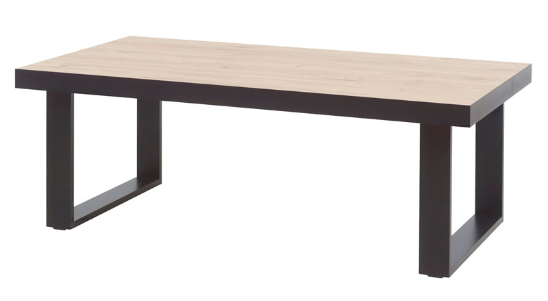 GBO - Table à manger Viareggio – 170x100x76 cm A - Pieds en U ou en X