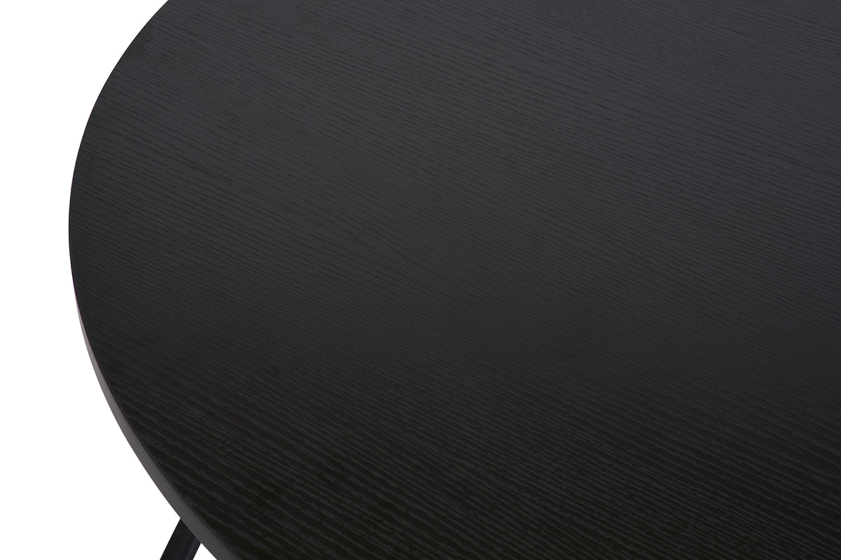 GBO - Table d'appoint Joy - Noir - 80 x H 45/50 x H 38 cm