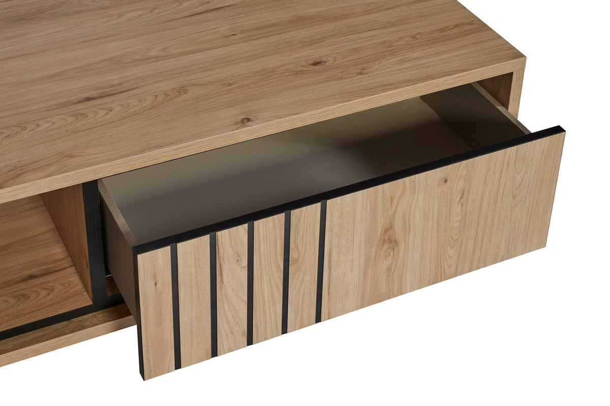 GBO - Salontafel Tyler – Urban Oak - 130x45x70 cm
