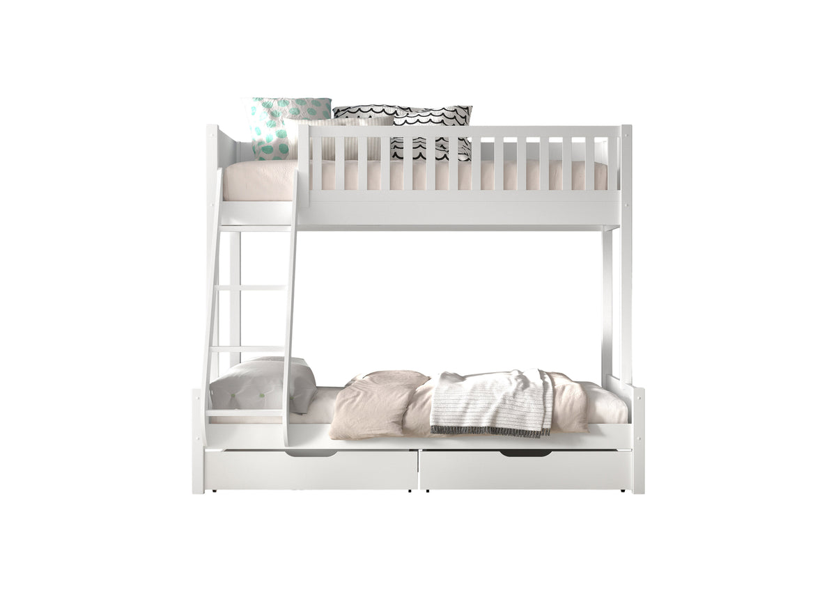 SCOTT familiebed met 2 lades.