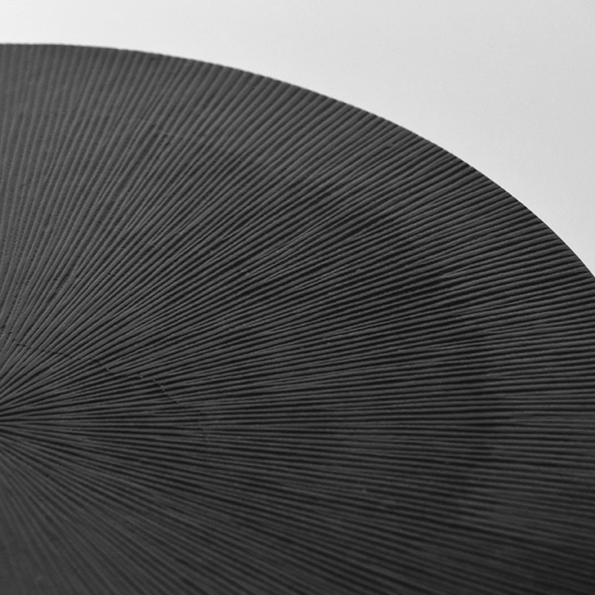 LABEL51 Table basse Nobby - Noir - Métal - 60 cm