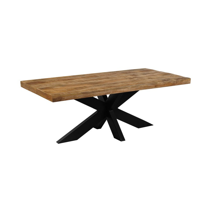IDE - Table Basse Rectangulaire Spider - Solide - 120x60cm