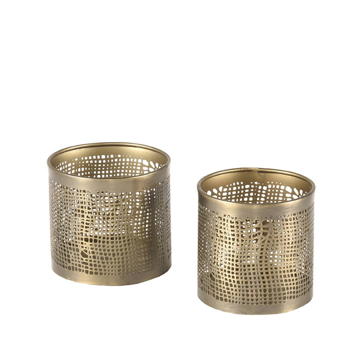 LABEL51 Kaarsenhouders - Antiek goud - Metaal