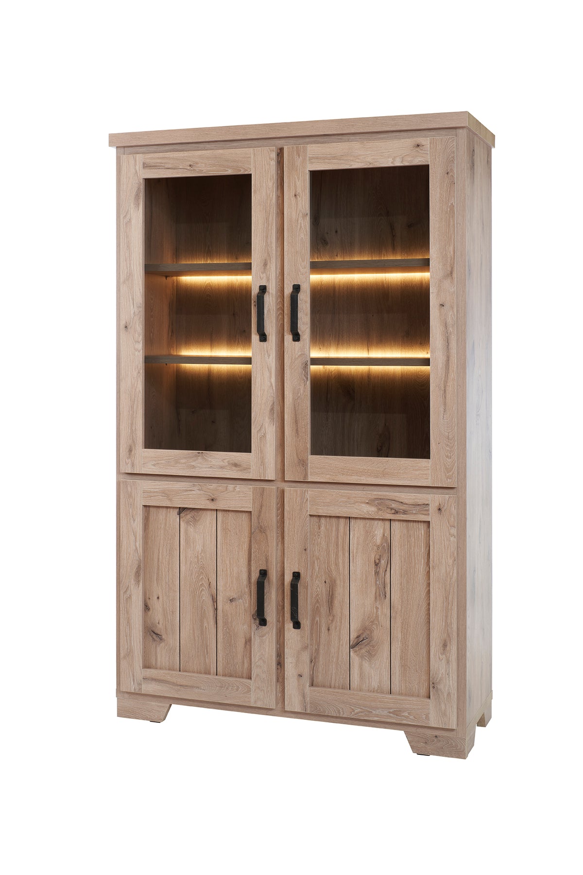 GBO - Vitrine avec éclairage Syrco - 120x195x48 cm
