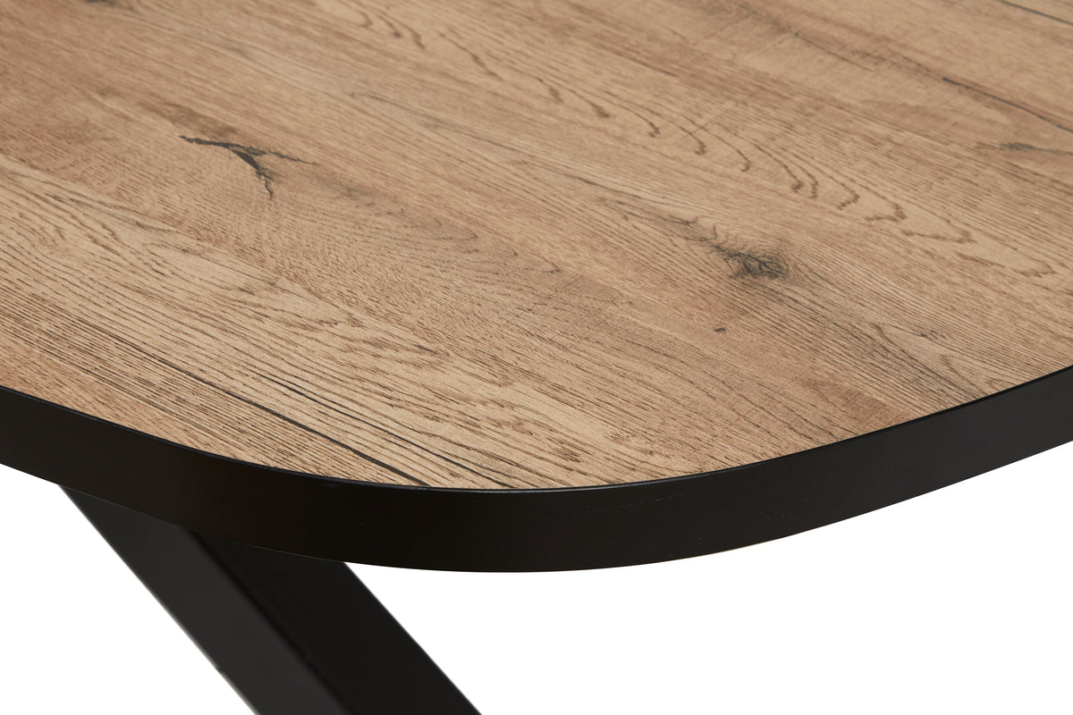 GBO - Eettafel Titus Ovaal – 230x119x76 cm – French oak