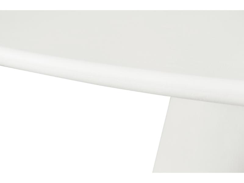 GBO – Cementex Ovale Tafel – Witte kleur - TF2402 - 200x110x74 cm
