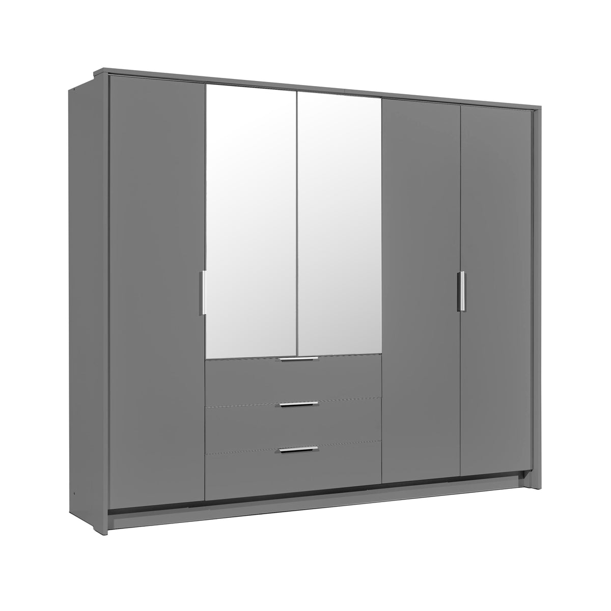 2BM - Kleerkast Togo - Grafit - 255xh217x65 cm