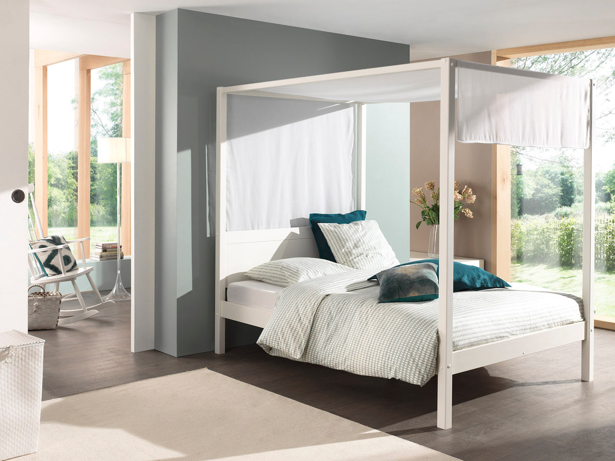Vipack - Canvas Pino hemelbed - 140 x 200 cm