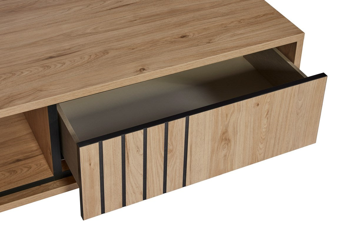 GBO - Salontafel Toby – 130x45x70 cm – Castella/Nox