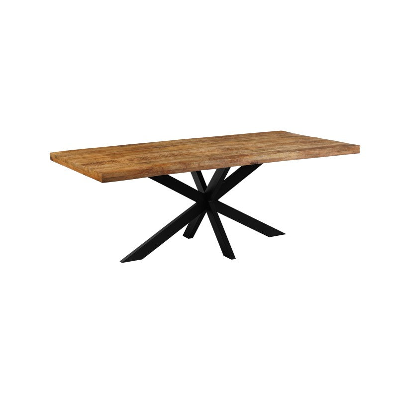 IDE - Rechtehoekig Tafel Spider – Massief - 240x100x76cm