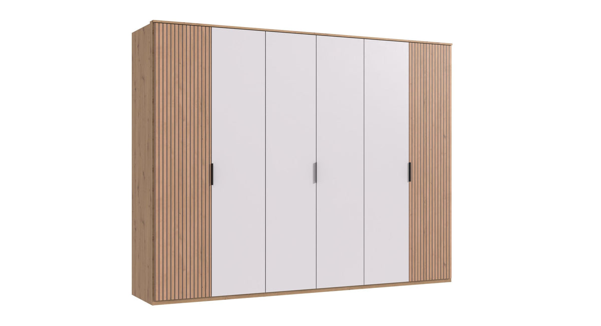 Wimex - Kleerkast Tunis - D22578 - Artisan Eik/ Wit - 270x210x58cm