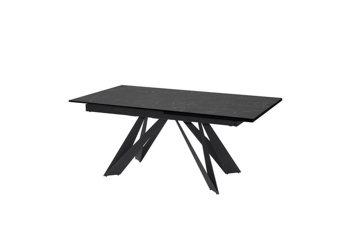 Evan - Eettafel Viking - CER116 - Zwart - 180x76x98cm