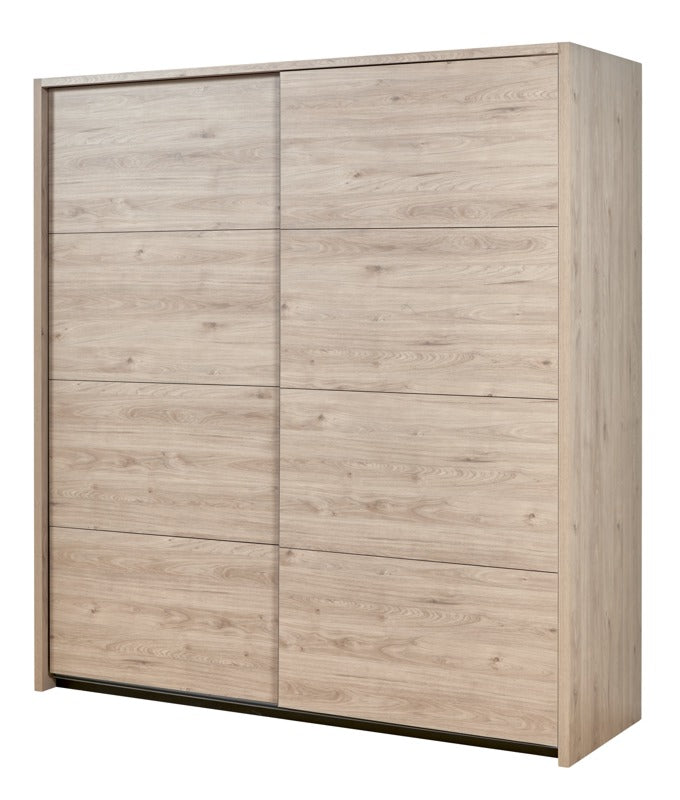 GBO - Kleerkast Viola – 2 schuifdeuren – 203x219x65 cm