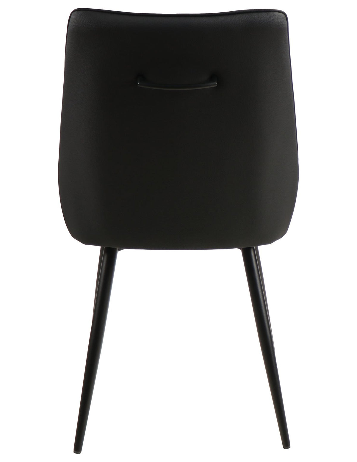 2BM - Eetkamerstoel Lotte - Zwart - 61x89x49cm