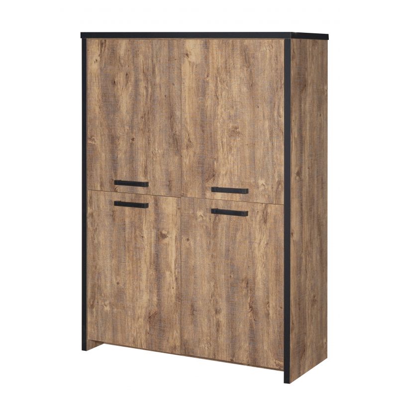 TYC - Barkast Odelinde - Industrial Oak - 116x160x45cm