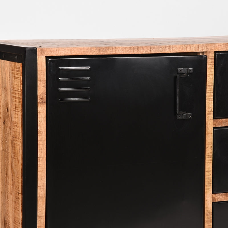 LABEL51 Buffet Bruxelles - Brut - Bois de manguier - 190 cm