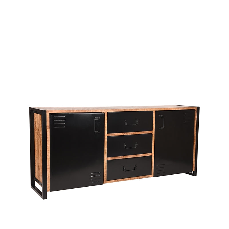 LABEL51 Buffet Bruxelles - Brut - Bois de manguier - 190 cm