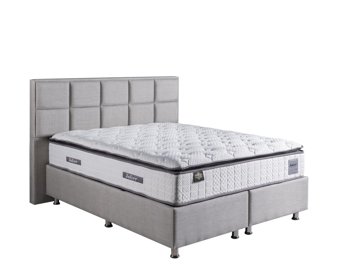 2BM - Boxspring Barcelona – Grijs – Opbergruimte – 160x200cm