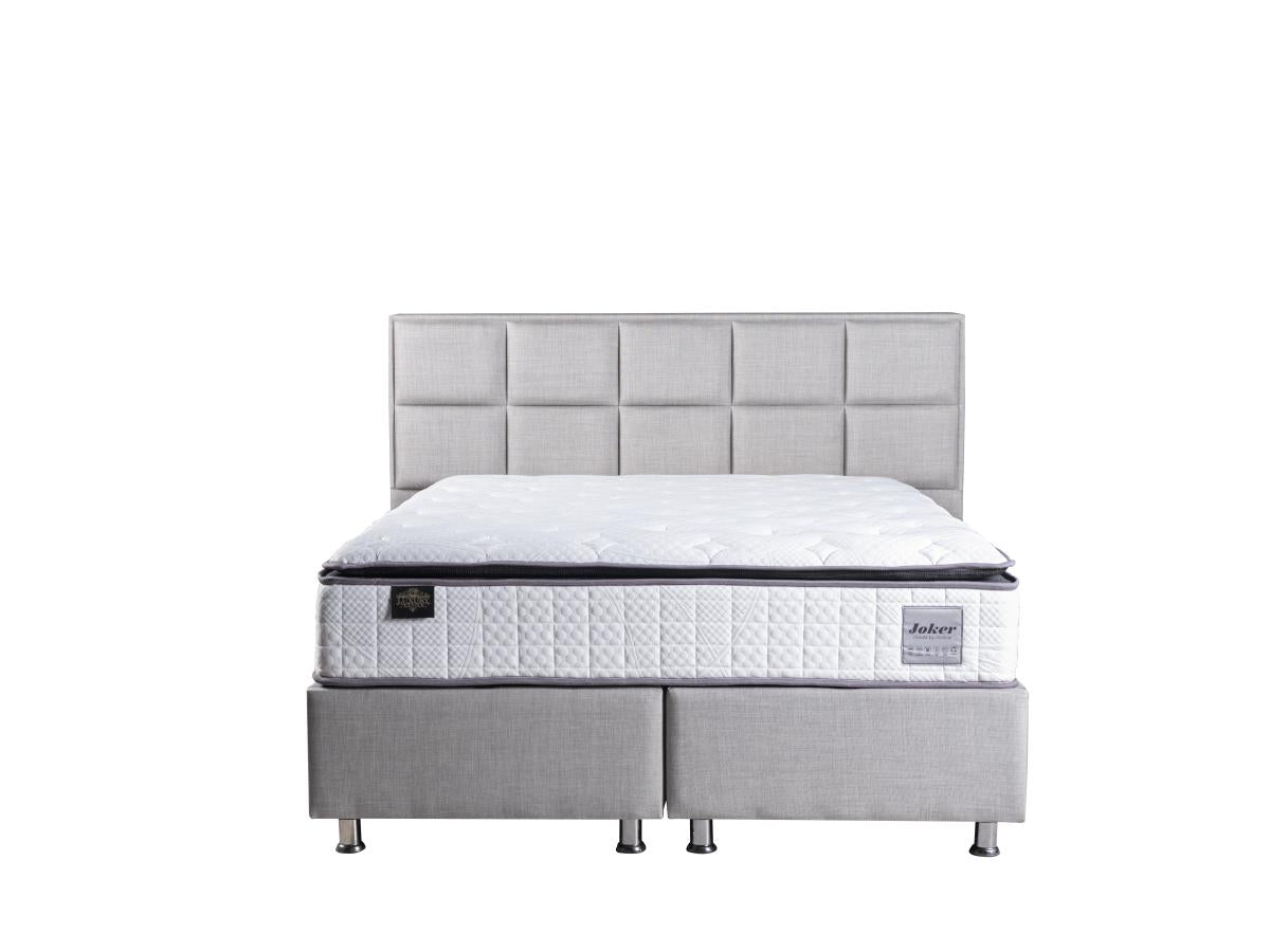 2BM - Boxspring Barcelona – Grijs – Opbergruimte – 160x200cm