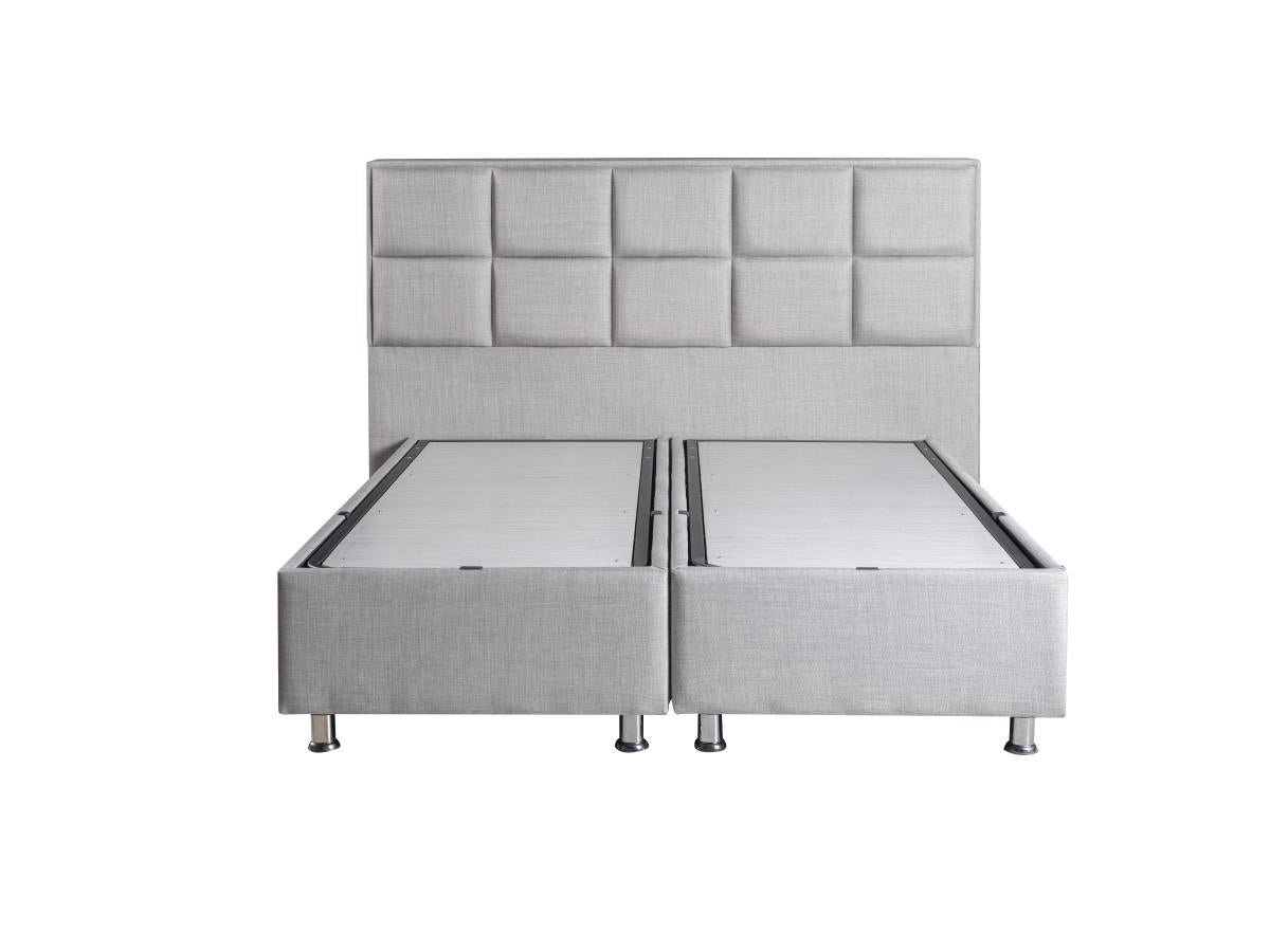 2BM - Boxspring Barcelona – Grijs – Opbergruimte – 160x200cm