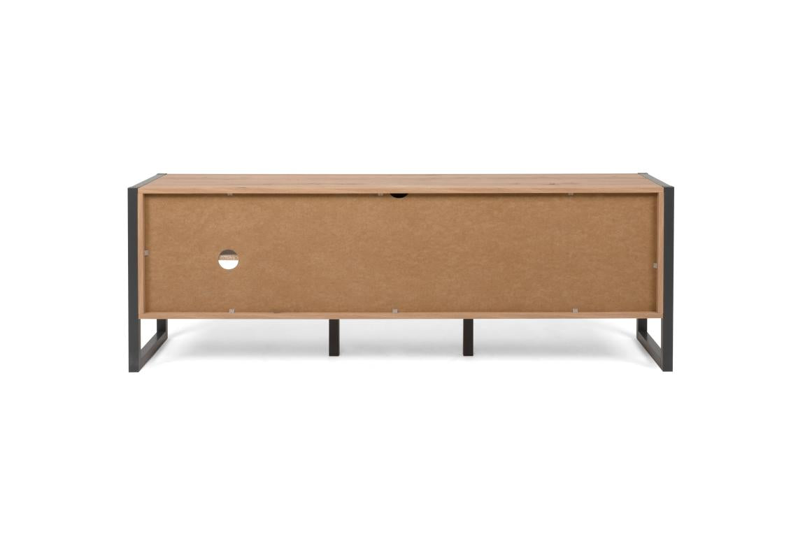 FIN - TV Meubel Denver 54 - artisanal eik / anthracite - 160x55x40cm