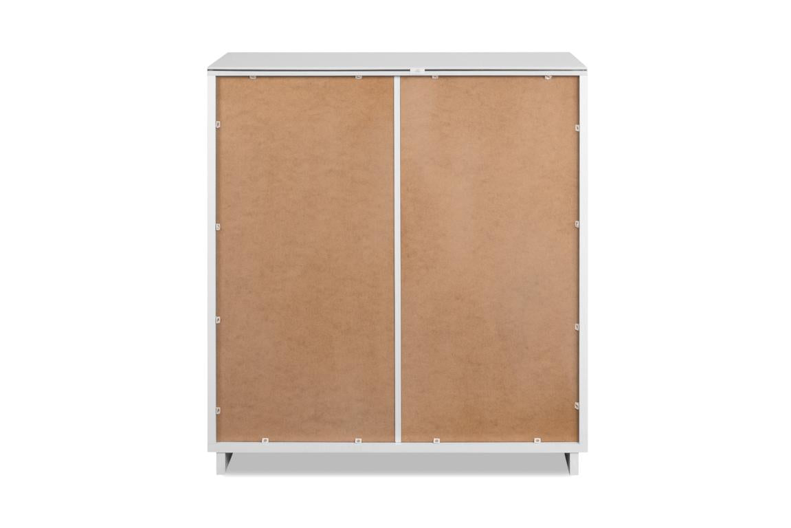 FIN - Commode 01 – witte decor - 80x33,5x87cm