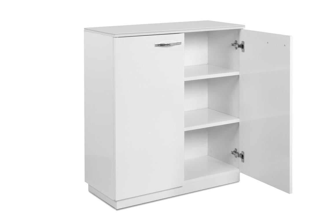 FIN - Commode 01 – witte decor - 80x33,5x87cm