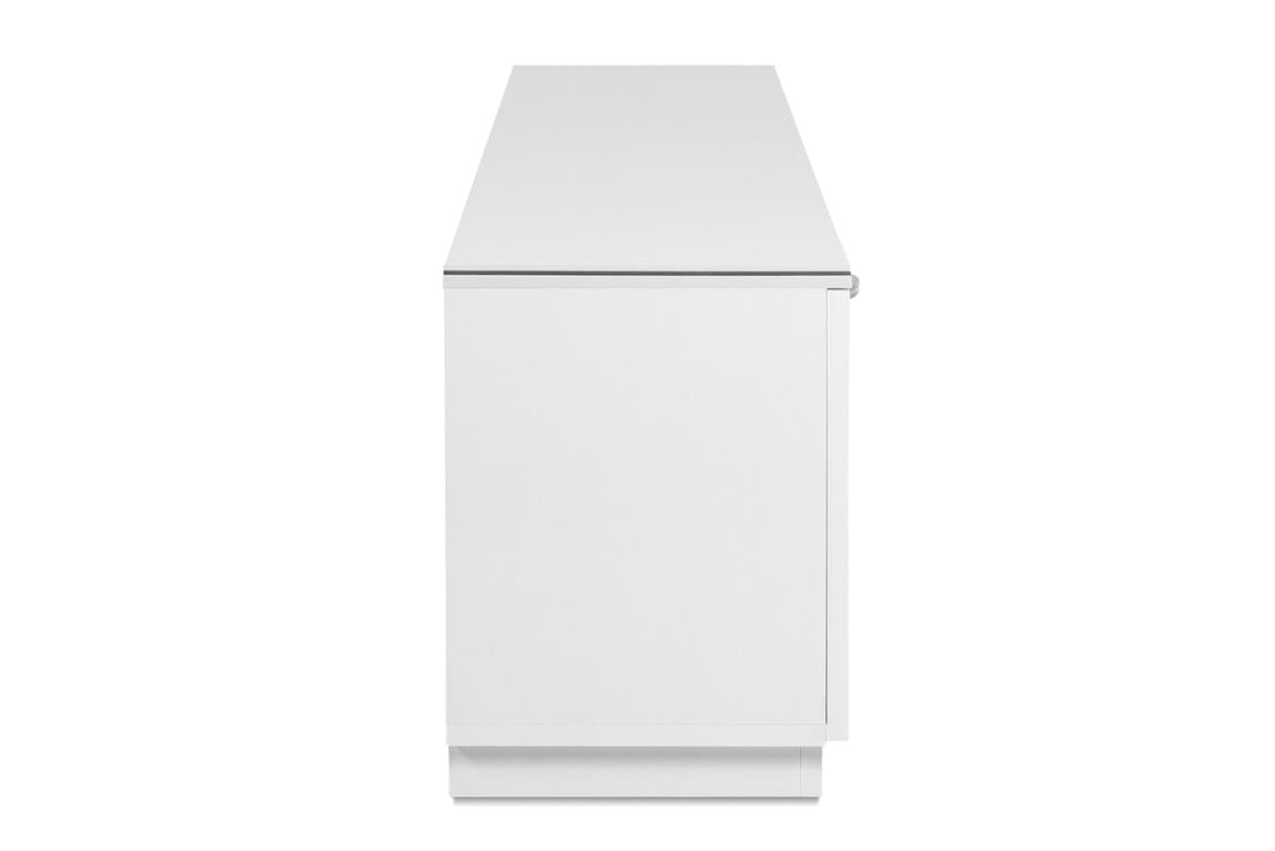 FIN - Meuble TV Monaco 56a – Décor Blanc - 140x45x34cm