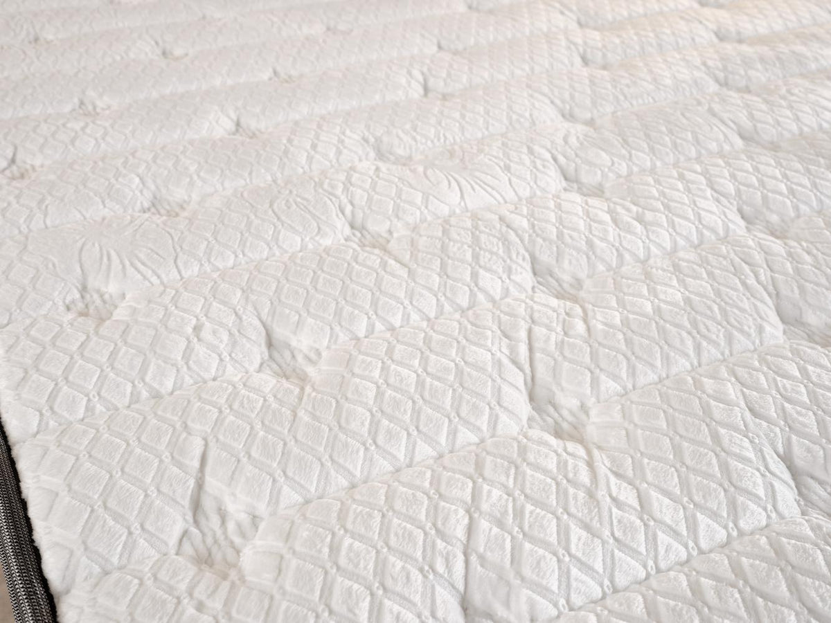 2BM - Boxspring Reina – Ecru stof - Opbergruimte – 160x200cm