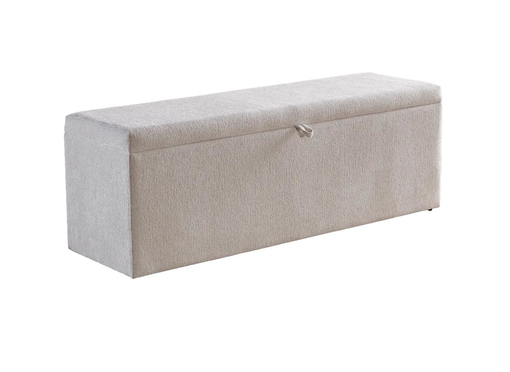 BSP - Boxspring Phoenix - Stof -  Ecru - 160x200 cm