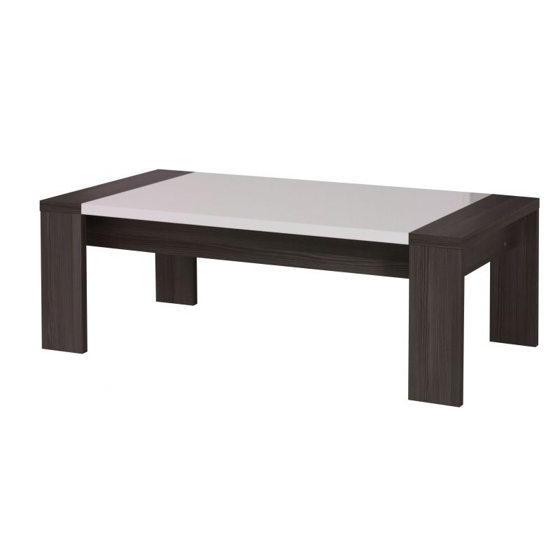 MSI - Salontafel Augusto - Grijs/Wit - 135x45x70cm