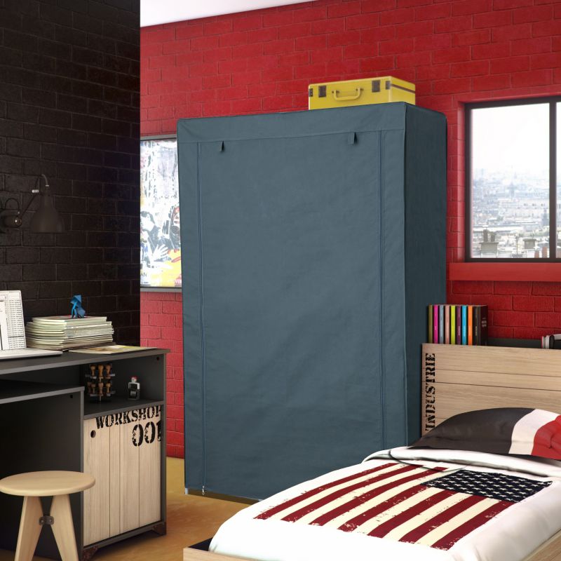 ASP - Kast Nomade 50 - Stof - Grijs - 105x456x45cm