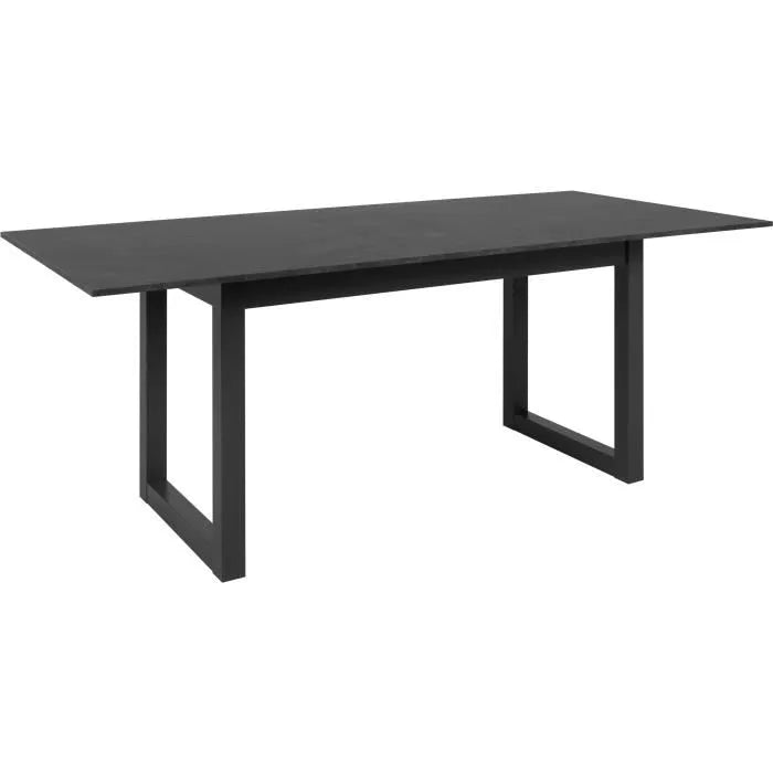 FIN - Eettafel Austin 80A - Antraciet - 160–200x75x90 cm