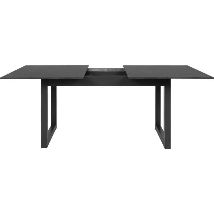 FIN - Eettafel Austin 80A - Antraciet - 160–200x75x90 cm