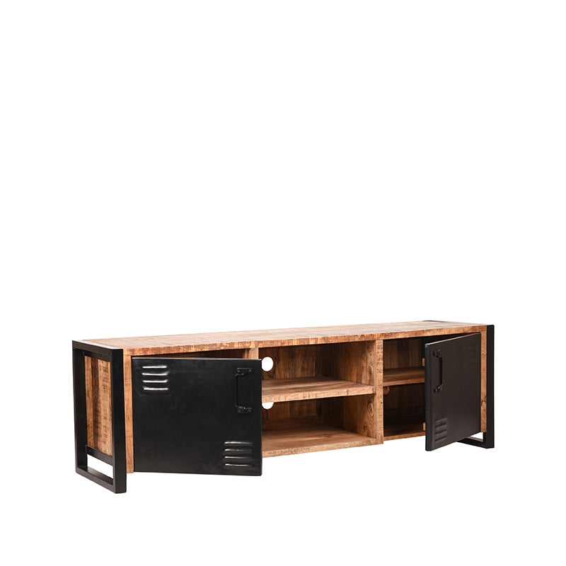 LABEL51 - Tv-meubel Brussels - Rough - Mangohout - 160 cm